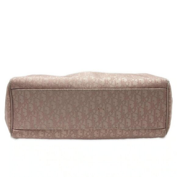 Auth DIOR/ChristianDior Lovely - Pink Nylon Leather Tote Bag - Picture 8 of 10